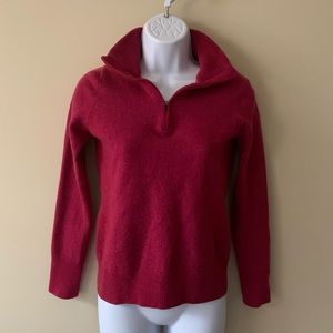 Patagonia sweater shirt pullover medium red